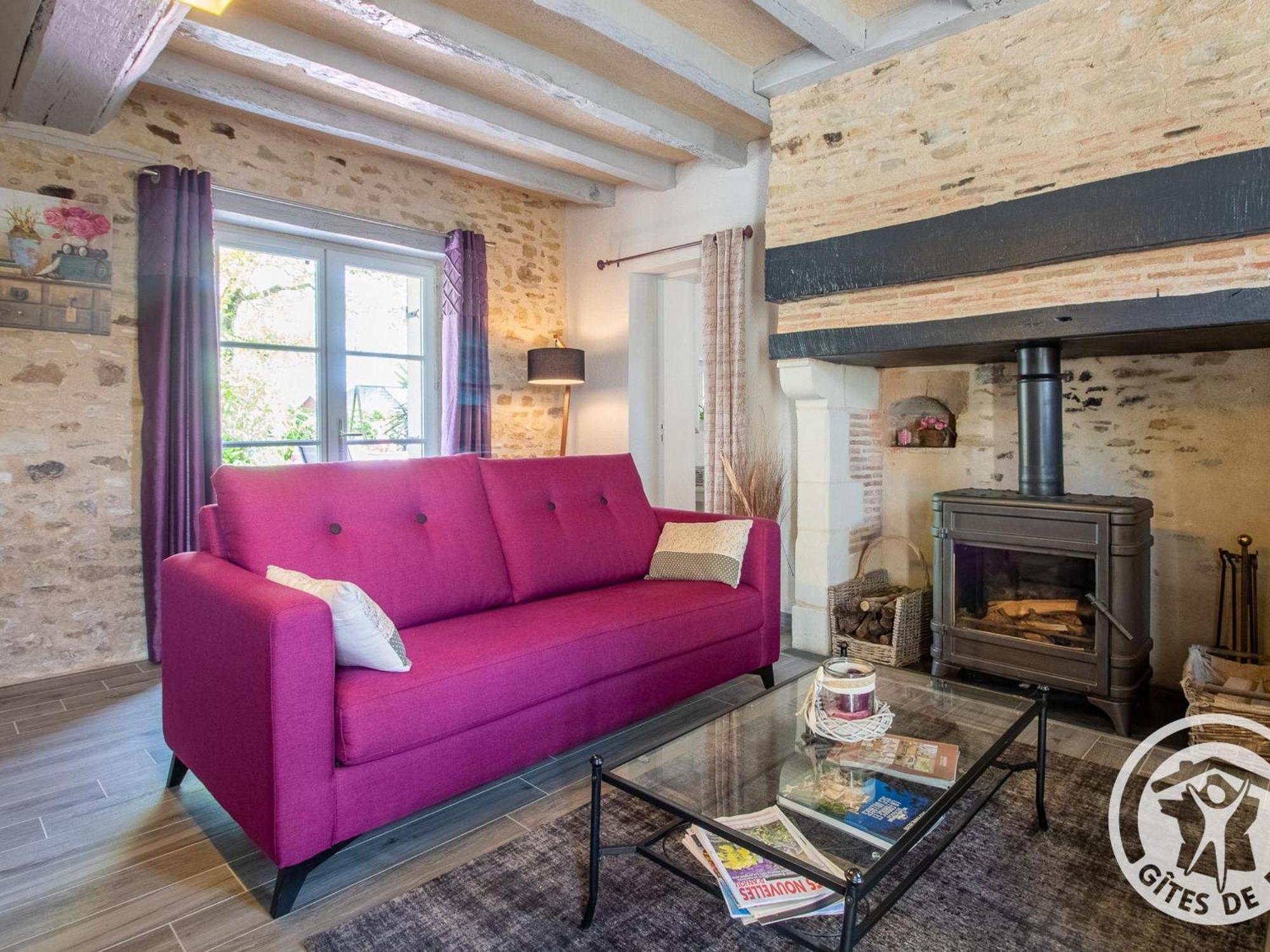 Gite Charmant Avec Jardin, Proche Activites Nautiques - Fr-1-622-75 Morannes sur Sarthe-Daumeray 外观 照片